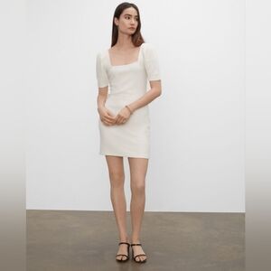 Puff Sleeve Mini Dress